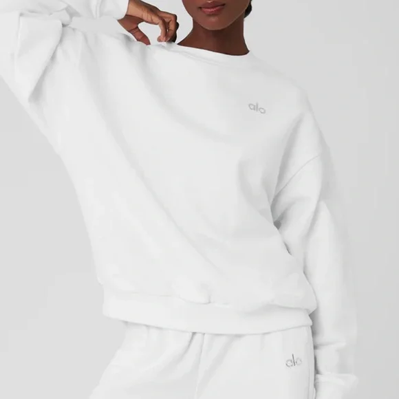 ALO Yoga | Tops | Alo Yoga Accolade Crew Neck Pullover | Poshmark